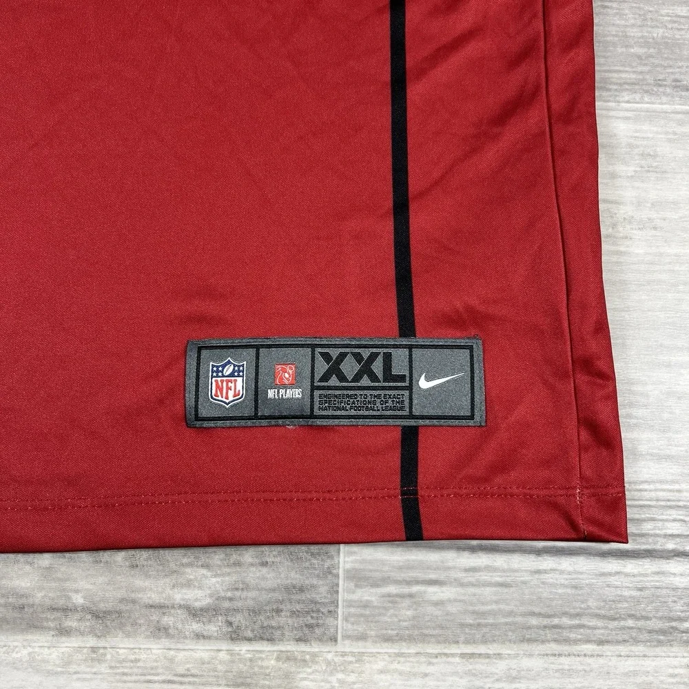 Nike Dri-Fit On Field NFL Arizona Cardinals #10 DeAndre Hopkins‎ Jersey Size XXL